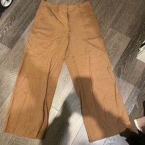 Max Studio Brown Wide-Leg Pants